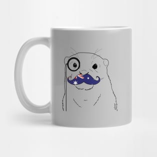 Mustache Flag Australia Mug